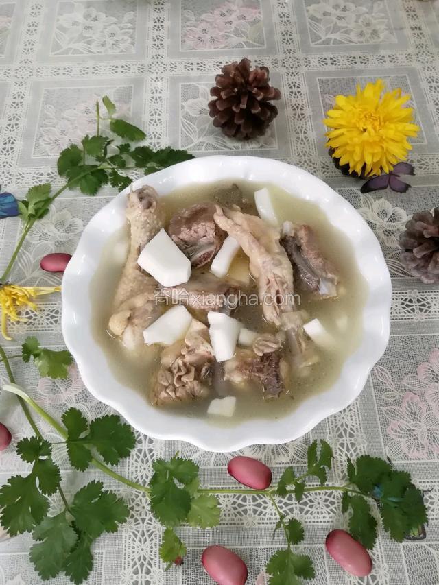 椰子排骨鸡汤