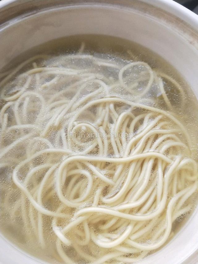 水开煮面条