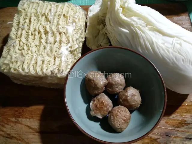 准备好材料
