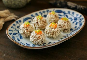 香菇糯米珍珠丸子