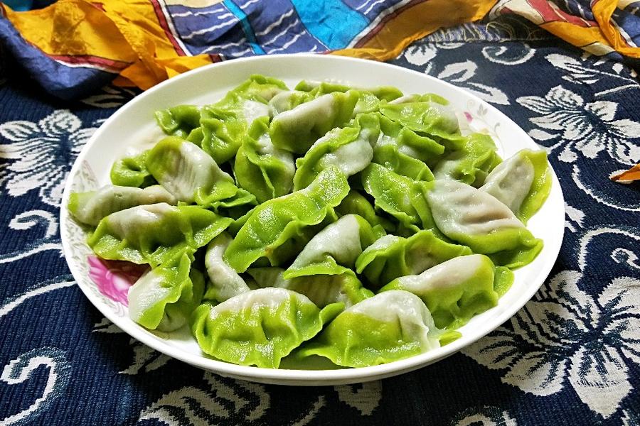 新年第一餐百财水饺