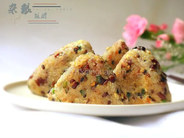 香煎土豆杂粮饭团