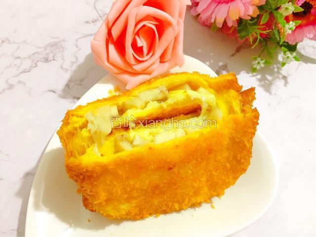 吐司香蕉拉丝派