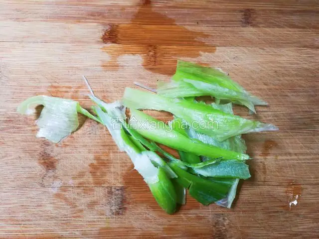大葱切条