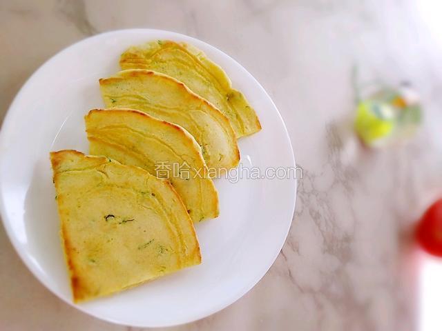 宝宝辅食之肉松鸡蛋饼