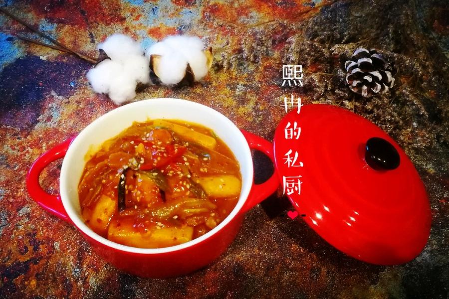 韩式辣炒年糕