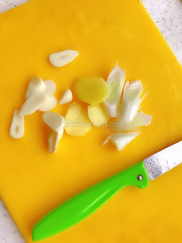 葱 姜 蒜 切片