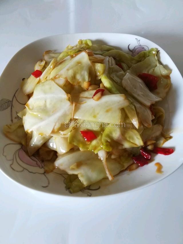 糖醋手撕包菜