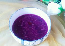 三色藜麦紫薯粥