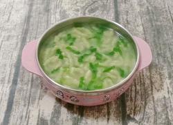 豌豆猪肉面线 (宝宝辅食）