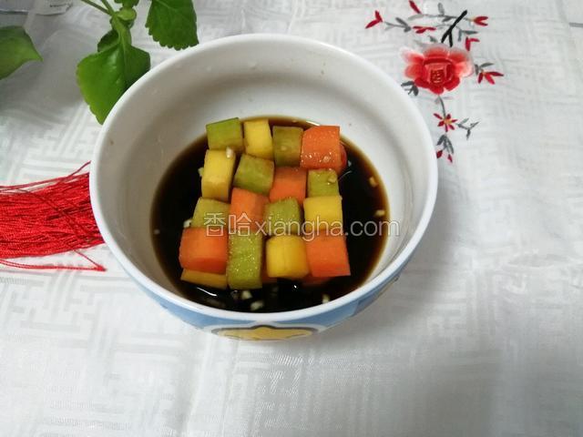 为了美观，可以码放成“魔方”的样子。