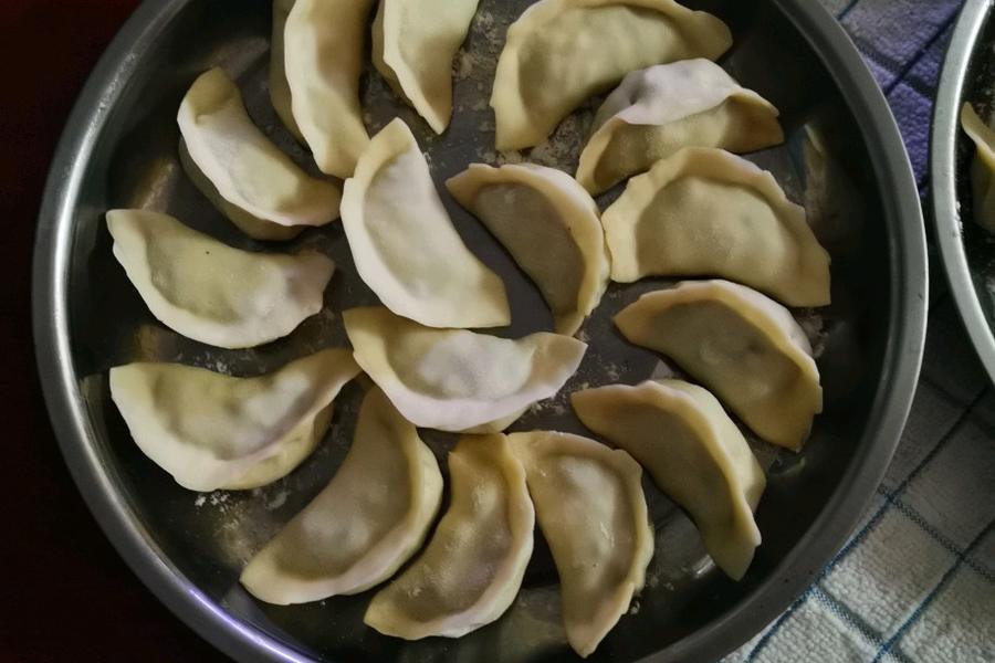 豆角牛肉馅儿饺子