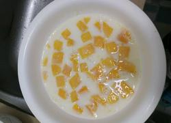 牛奶芒果布丁