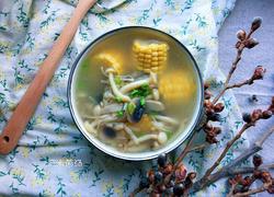 玉米鲜菌汤