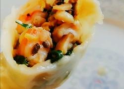 香菇小白菜虾饺