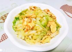 圆白菜炒鸡蛋