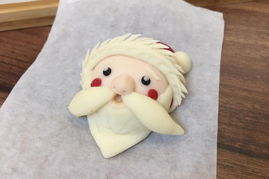 让你爱不释手停不下来的零食小馒头～圣诞老人