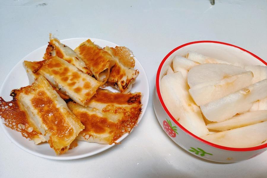 香葱鲜肉锅贴