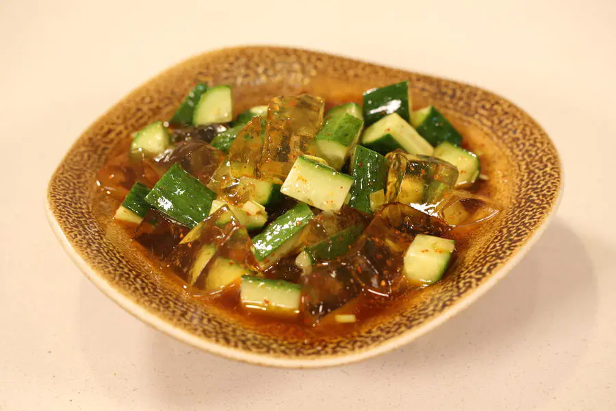 黄瓜拌凉粉