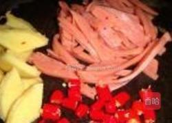 火腿开屏鱼的做法图解4