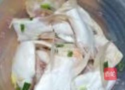 香蒸鳕鱼鳍肉的做法图解1