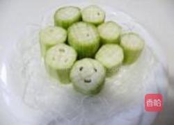 蒜末粉丝蒸丝瓜的做法图解5
