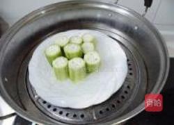 蒜末粉丝蒸丝瓜的做法图解6