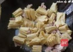 橄榄菜腐竹烧肉的做法图解5