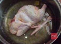 茶树菇炖鸡肉的做法图解1