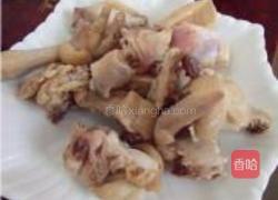 茶树菇炖鸡肉的做法图解2