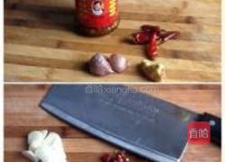 水豆豉炒茼蒿菜的做法图解2