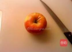 煎三文鱼配苹果酱的做法图解2