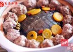甲鱼炖肉丸的做法图解9