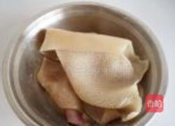 红曲酱肉皮卷的做法图解1