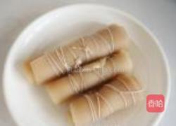 红曲酱肉皮卷的做法图解4