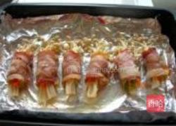 蔬菜培根卷的做法图解12