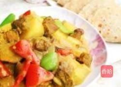 椰汁咖喱牛肉的做法图解12