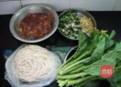 瘦肉猪肝面的做法图解1