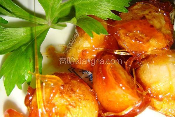 拔丝土豆球
