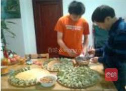 艾叶翡翠饺子的做法图解13