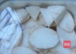 莴笋红椒山药炒肉的做法图解4