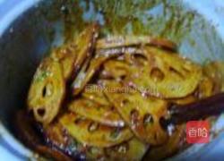 凉拌辣椒藕的做法图解6