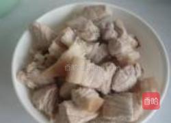 干豆角烧肉的做法图解4
