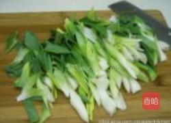 青蒜腰花的做法图解3