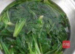 姜蓉鸡丝菠菜的做法图解5