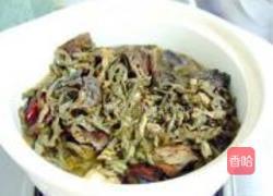 干豆角烧肉的做法图解11