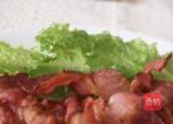 生菜培根的做法图解3