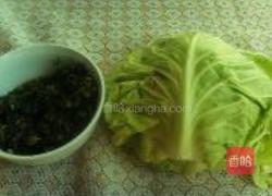 包菜茴香卷的做法图解1