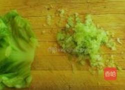 包菜茴香卷的做法图解3