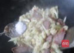 咸香花菜的做法图解4